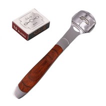 가죽공예 절단 금속 가죽 Skiver 공예 DIY 제작 10 개의 블레이드가있는 편리한 작업 도구, [02] red
