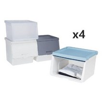 리템LnC 루맥스 슬라이딩 리빙박스 대 68062 4개, feelgood MT 68062 4개묶음