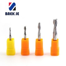 2FAM 2날 비철용 초경 엔드밀 알루미늄 포맥스 MDF CNC가공용 4mm, 2FAM425