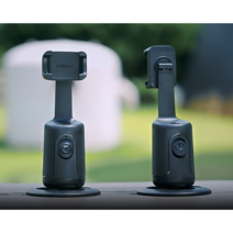 고스트코 얼굴인식 라이브 팔로우캠 블루투스 리모컨 포함 짐벌, 블랙