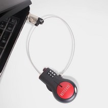 노트케이스 노트북 휴대용 자동감김 케이블 켄싱턴락 잠금장치, 델타 23N