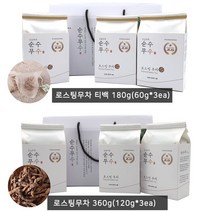 제주산 볶은 무말랭이차 360g 무차 티백 180g 선물세트 소화잘되는차 건강차, 무차 선물세트 360g(120g*3개+선물상자)