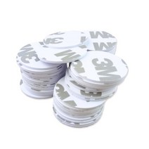 100pcs TK4100 EM4100 RFID 125khz 3M 스티커 코인 카드 25mm 스마트 태그 읽기 전용 액세스 제어, 한개옵션0, 한개옵션0