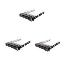HP DL380 DL360 G5 G6 G7용 3x 2.5인치 HDD 디스크 캐디 브래킷 트레이, 140x80x19mm, 설명한대로, 설명한대로