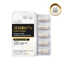 닥터솔루션 그린 프로폴리스 효능 효과 먹는법 염증 구내염 비염 면역력 높이는 영양제