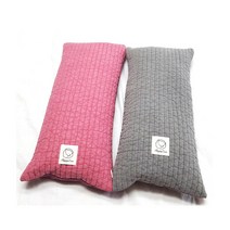 해피이즈 코잠 피그먼트 큰누비 메밀베게(강원도 봉평 세척건조메밀껍질포함) 23X48경추 거북목 일자목, 회색