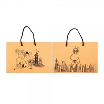 무민 크라프트쇼핑백S 250645 선물 종이가방 포장, 본상품