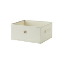 한샘 샘 폴리 수납바스켓 중 1P 크림(PU), 크림, 1개