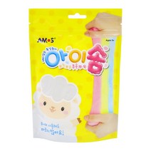 아모스 아이솜 60g 어린이 촉감놀이, 흰색, 1개