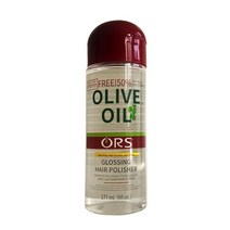 ORS-177ml/6.0oz 헤어 폴리셔 올리브 오일 모이스처라이징 에센셜 세럼 글로싱 모발 성장 리페어, 04 red cap