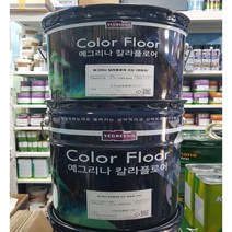 노루페인트 예그리나 칼라플로어 상도 13.5kg 빈티지 바닥용 컬러에폭시페인트, 실버 그레이
