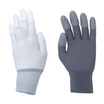 손끝코팅장갑 제전장갑 국내산 국산 -10개 1봉지 탑피트 PU장갑, 회색-S