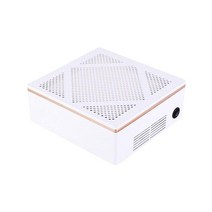 네일먼지 집진기 손톱용 네일 집진기 익스텐션 젤 아크릴 폴리싱, 01 White Button