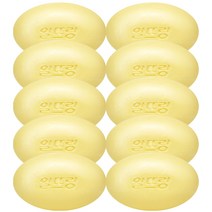 LG생활건강 알뜨랑비누 130g 옐로우 비누, 10개