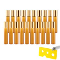 27리빙 부드럽게 발리는 롤온 향수 공병+롤온 따개 포함, 골드캡 10ml
