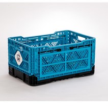 빅앤트 48리터 접이식 캠핑수납 폴딩박스 (일반형), 파랑, 1개