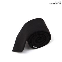 젠틀안트 솔리드 수동넥타이 폭6cm 블랙 MT-5058