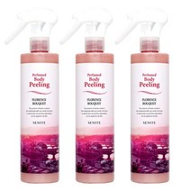코리아나 SENITE 퍼퓸드 Body Peeling 330ml (가볍게 문지르면 묵은 각질은 부드럽게 바꿔주고 투명하고 매끈한 바디로~), 3개