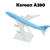 비행기 피규어 에어 서울 항공기 장식, 한국어 a380
