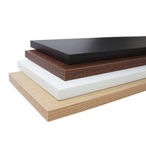 뉴코팅선반(고급형) 150x600mm~600x1200mm 찬넬선반 벽선반 인테리어선반 찬넬부속 서재 드레스룸 매장, 검정월넛