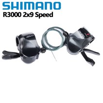 자전거구동계 claris r3000 flat bar shifter 레버 2x9 speed road bike parts 2s 9s release a, 2x9 속도