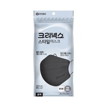크리넥스 스타일 블랙 마스크 대형 3P, 15개