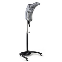 열펌기계 열처리기 미용실 스탠드 셋팅 이동식 파마, 스탠드형 실버 (리모컨 포함)