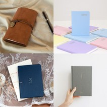 업무용 다이어리 회사 데일리 가죽 A6 B6 다이어리세트, 2023 후츠후츠다이어리, A5 노랑 만년