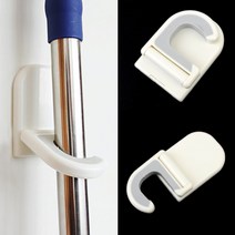 빗자루 마대 걸레 막대 밀대 홀더 걸이 부착 정리 청소 도구 고정 행거 스틱 벽 후크 우산 등산 지팡이 수납 보관 현관 화장실 욕실 봉 클립 거치대 회사 학교 가정 파이프 꽂이
