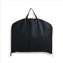옷커버 먼지방지 의류 보관 부직포 덮개 롱패딩 휴대용 홈 남성 의류 보관 커버 자루 출장 정장 가방 방진, 01 BlackBlack