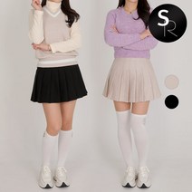 투엘라웨어 리즈 여성 플리츠 골프 스커트