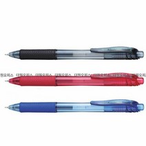 RT 펜텔 에너겔X 0.4 0.5 0.7mm 수성노크펜 1타(12자루), BL107 그린