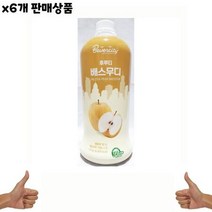 식자재 도매 유통) 후루티배스무디(세미 1.8Kg) x6개, 상세페이지 참조, 상세페이지 참조, 상세페이지 참조