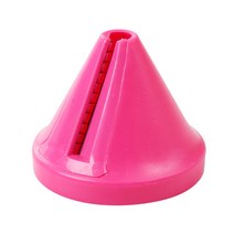 만능 채칼 스파이럴라이저 야채 감자 국수 기계 파채 회오리 만들기 오이돌려깎기 감자칼 5, 로즈 레드