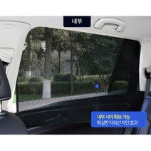 자동차 승용차 UV차단 햇볕가리개 4p 그늘막 첫차선물 차박준비물 차광막