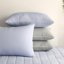 아망떼 순면 알러지케어 빨아쓰는 베개 40x60/50x70cm, 18_드림웰 누빔베개커버_2장/02_모카베이지_50x70
