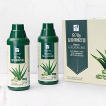 맑은농장 유기농알로에베라겔 기획세트 (1050ml×4입 1박스), 단품, 단품