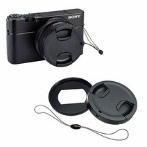 Sony RX100 Mark VII VI V IV III II 7 6 5 4 3 2 ZV-1 ZV1 디지털 카메라 용 마운트 어댑터 렌즈 캡 키퍼 호환, 03 FOR RX100 VA