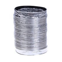 부품 100mm/ 4 inch 인공 호흡기 파이프 알루미늄 튜브 공기 환기 호스 유연한 배기 덕트 3/2M 시스템 가구, 한개옵션0