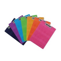 희망화일 인디 클립보드 스네이크지레쟈 고급원단 A4, 연두색