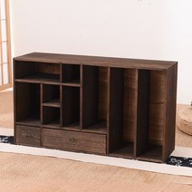엔틱 빈티지 원목 서랍장 찻장 그릇장 진열장 다기장 정리함 수납 서반, CF-01