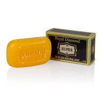아로마데드씨 로얄다이아몬드 사해 소금비누 유황, 110g, 1개