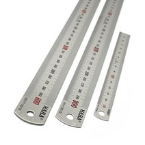 JSTrading 정품 하라 쇠자 15/30/60cm 스틸자 철자 스테인리스자, 60cm
