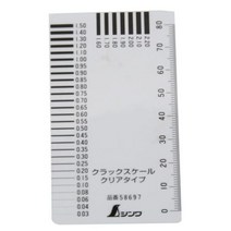 크랙게이지 측정기 폴리에스테르 S-58697 ±0.02mm 1EA, 해당 상품 선택하기