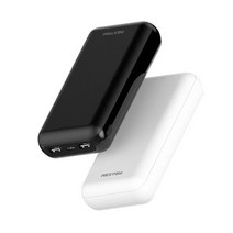 [무료인쇄]NEXTOM 듀얼보조배터리 1만 2만 8핀5핀C타입, NXT-20000보조배터리(화이트)