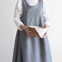 건빵 앞치마, 1개, 그레이