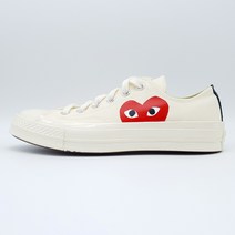 꼼데가르송X컨버스 척테일러 1970 로우 아이보리 150207C