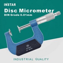 디스크 마이크로 미터 0-25MM 0.01mm 산업용 품질 DIN 등급 외부 25-50MM 50-75MM, 75-100 미리메터