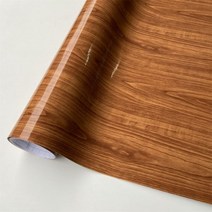 PVC 자체 접착 목재 비닐 랩 자동차 스티커 인테리어 가구 버블 없음 질감 곡물 장식 필름 캐비닛, Glossy Acacia B, 50X500 CM