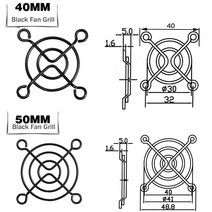 화로 대 바베큐그릴 밥그릴 가정용 숯불 불멍 캠핑용 60mm 120mm 팬 그릴 금속 메쉬 핑거 가드 보호망 컴퓨